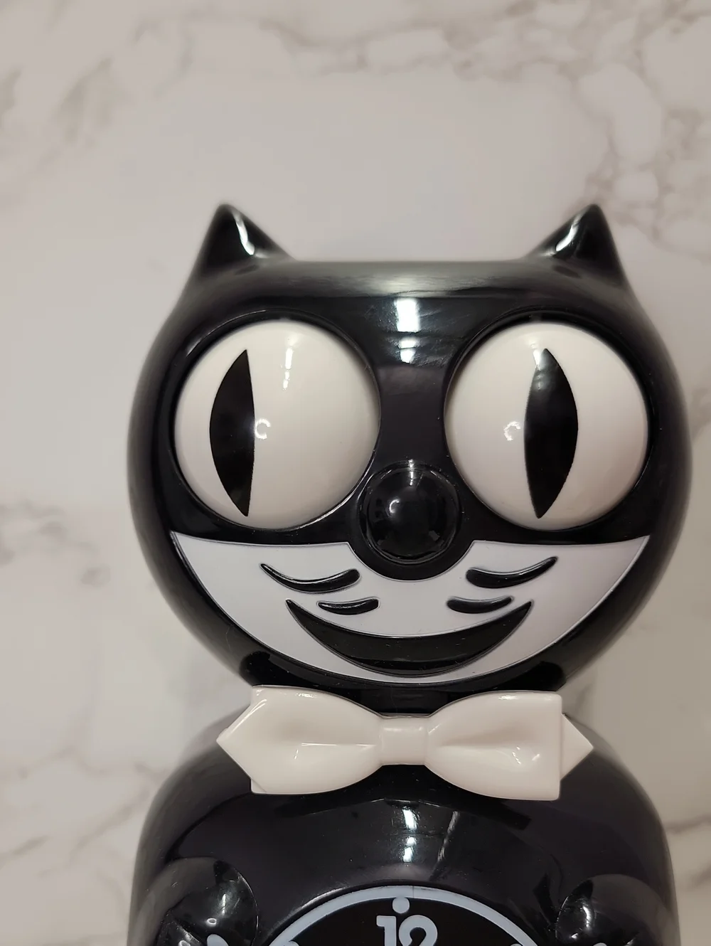 SUPER RARE 75th Anniversary Black Kit-Cat Klock Clock